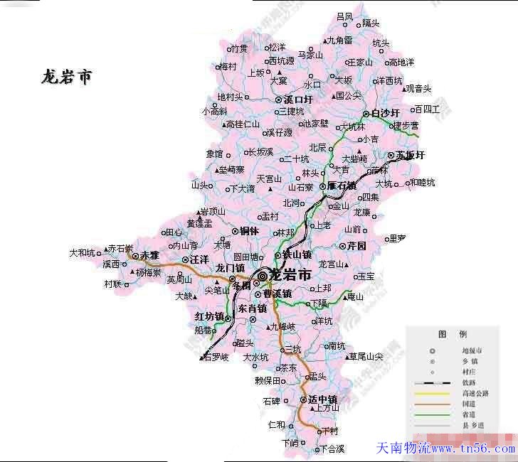 東莞到龍巖市地圖 m.cuidea.com